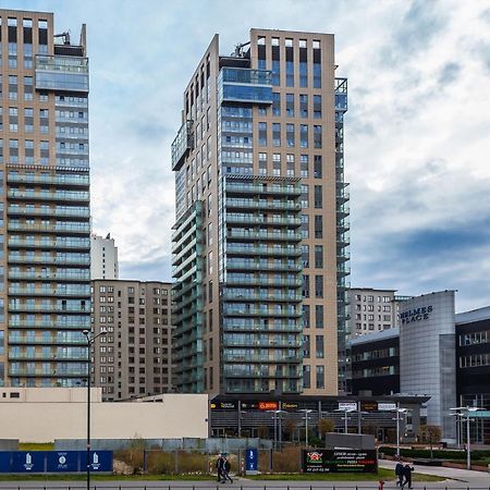 Golden Apartments Warsaw - Big And Bright Apartment In Platinum Towers- Browary- Grzyb61A المظهر الخارجي الصورة